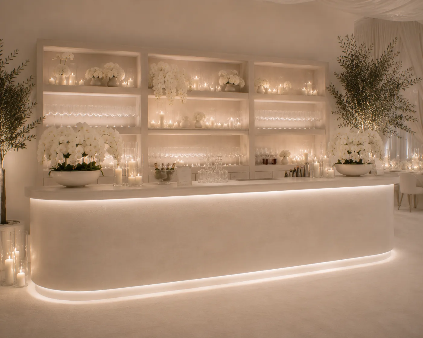 The Bar - All White