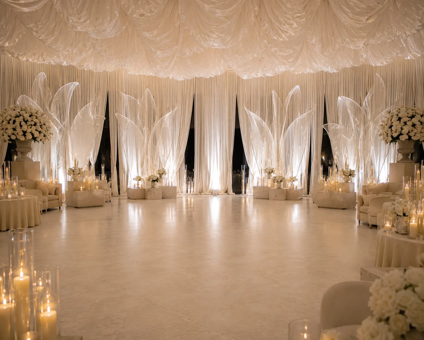 The Dance Floor - All White