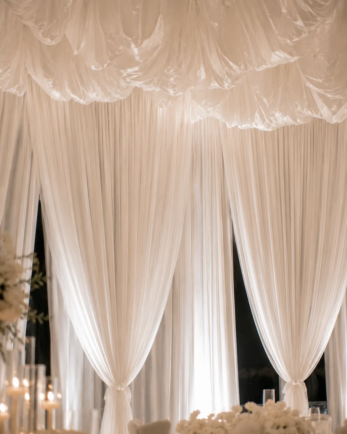 Draping & Ceiling - All White