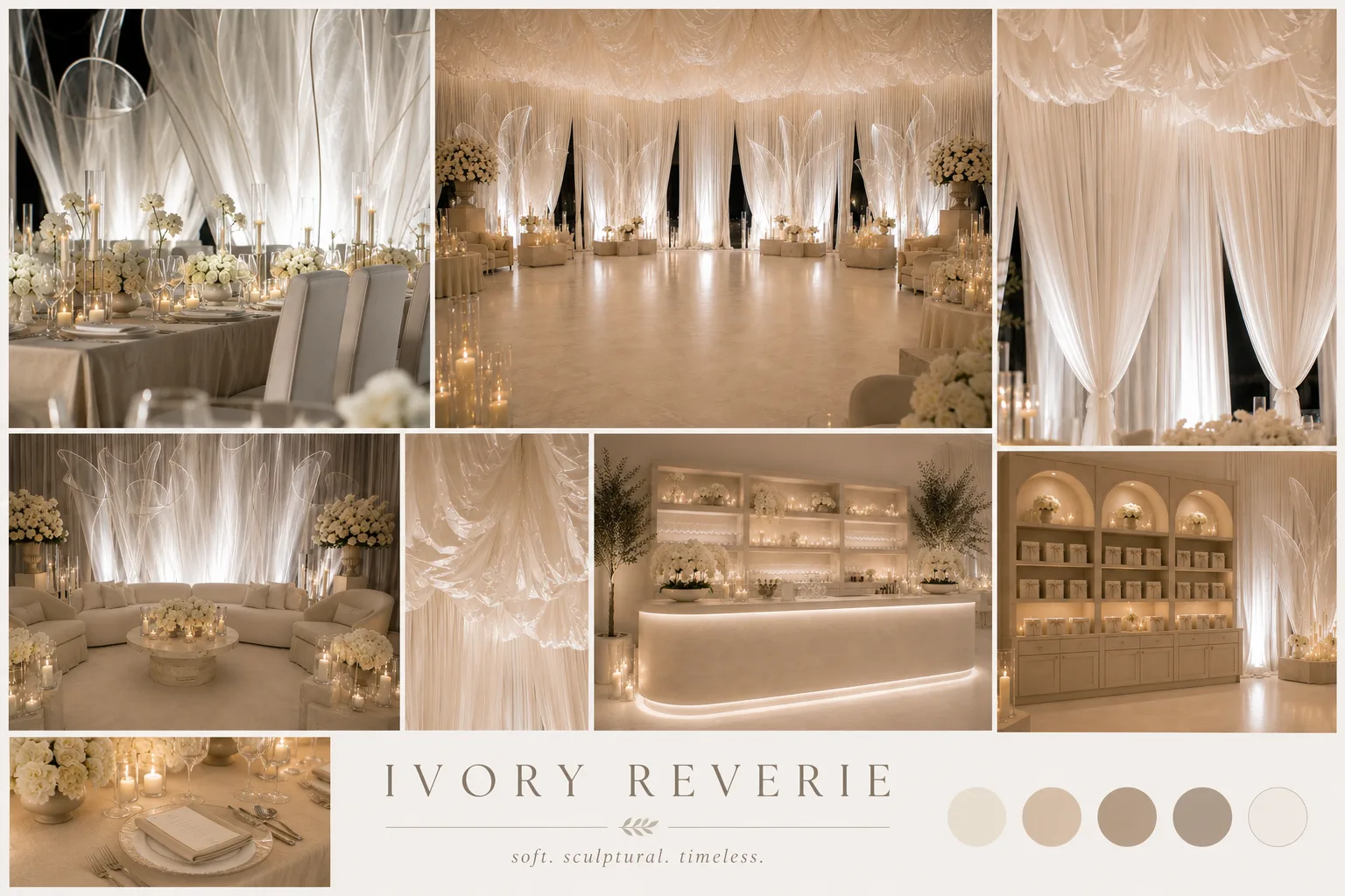 All White · Ivory Reverie event inspiration