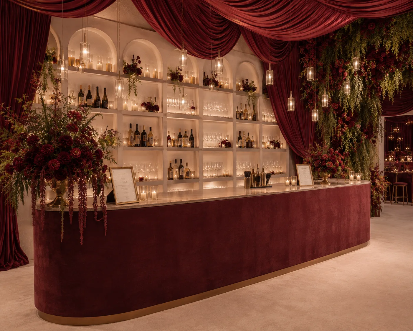 The Bar - Burgundy