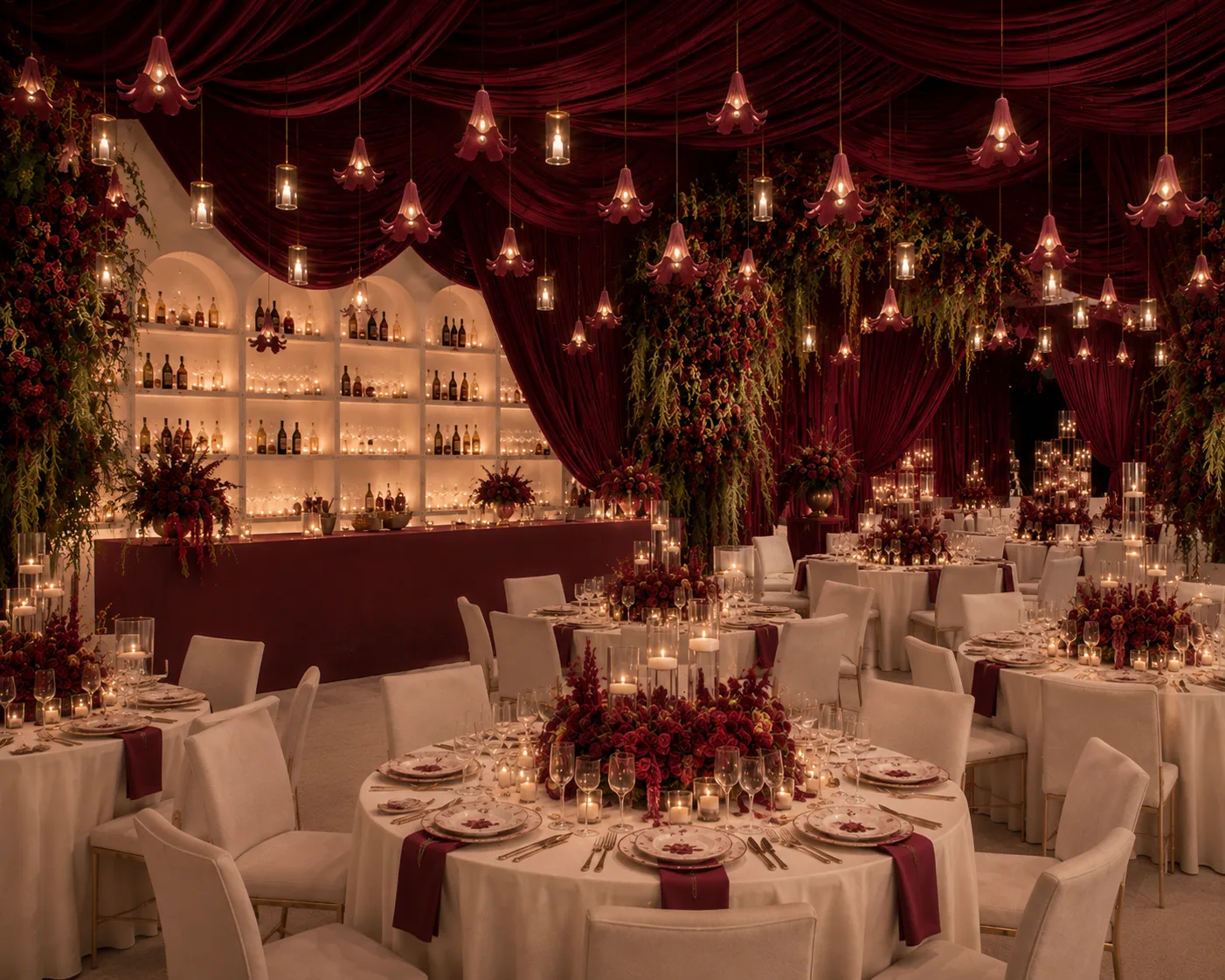 The Table - Burgundy