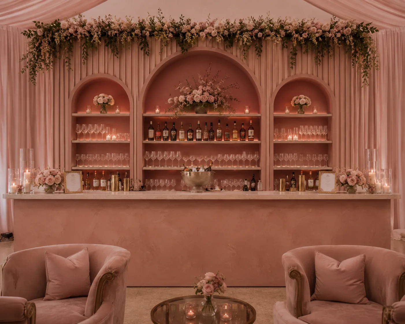The Bar - Dusty Pink